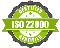 Certified ISO 22000